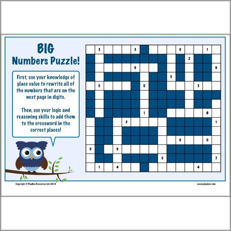 PlanBee KS2 Maths Home Learning Activites for Year 5 & Year 6