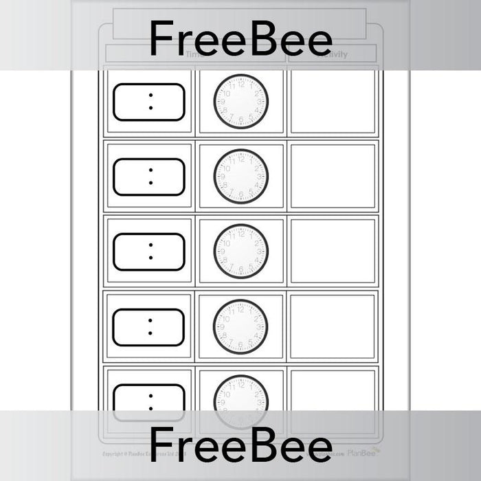 PlanBee Blank TimeTable Template | Free KS2 Classroom Resources | PlanBee