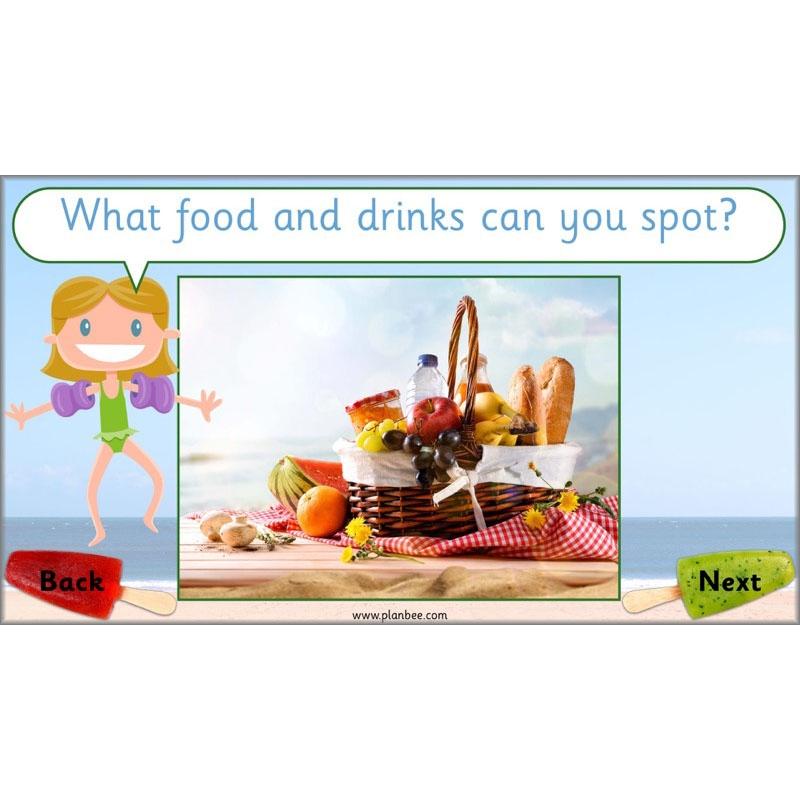 PlanBee Seaside Snacks: Primary DT Cookery Lessons for KS1 from PlanBee
