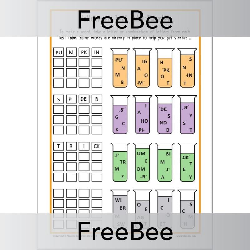 PlanBee Printable Halloween Activities for Kids by PlanBee