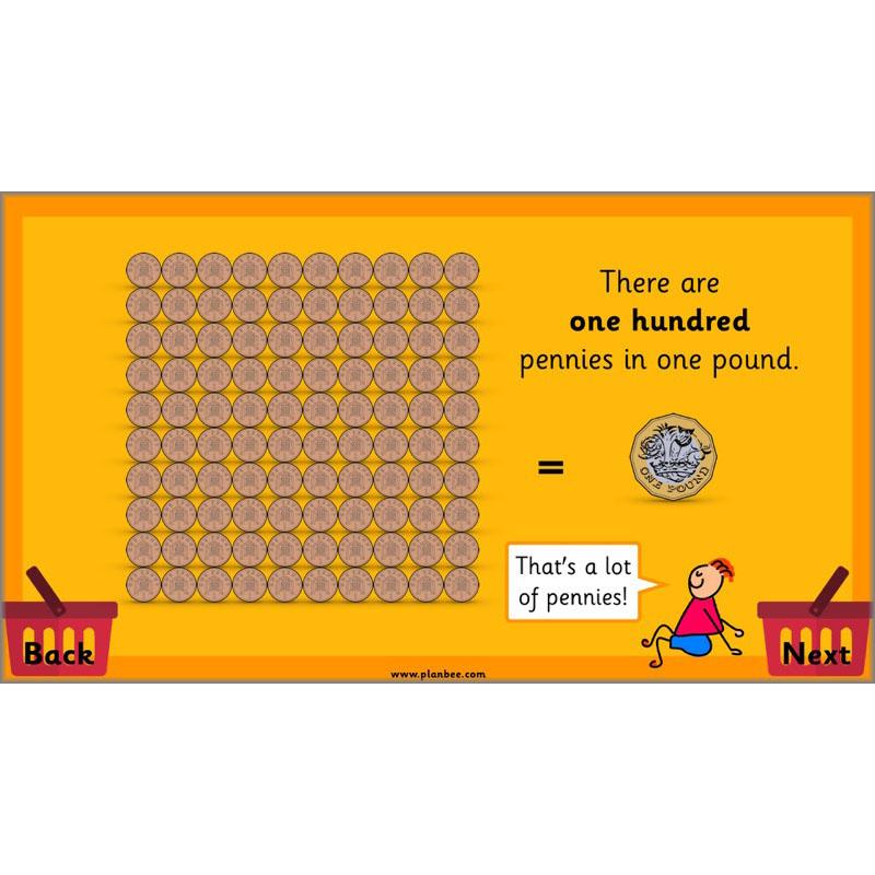 PlanBee Let's Go Shopping: Year 2 Money Maths Activities