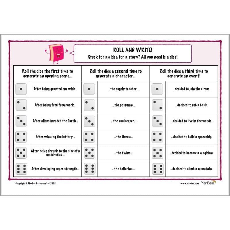 PlanBee Upper KS2 English Home Learning Activities for Year 5 & Year 6