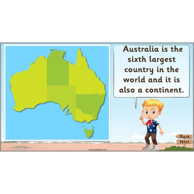 PlanBee Let's visit Australia - KS1 Geography lessons: Year 1 & Year 2