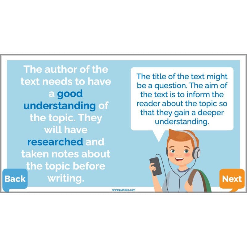 PlanBee Explanation Texts Year 6 - PlanBee English