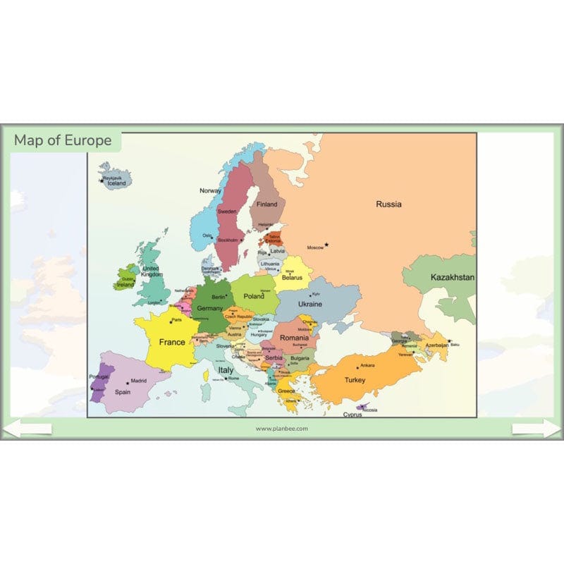 PlanBee Our European Neighbours | Europe KS2 Lesson Plans and Resources