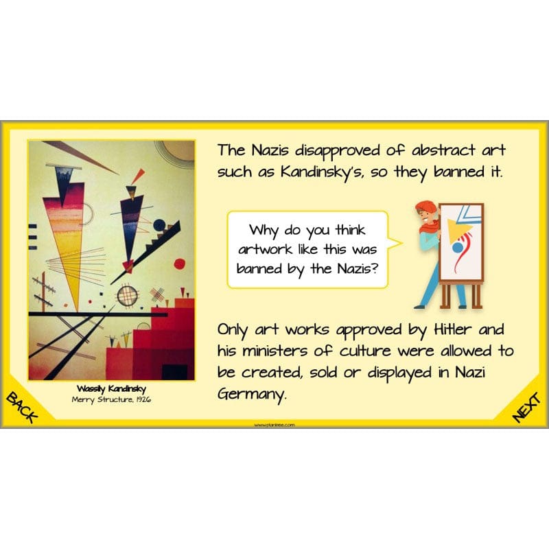 PlanBee Free Wassily Kandinsky for kids art lessons | PlanBee