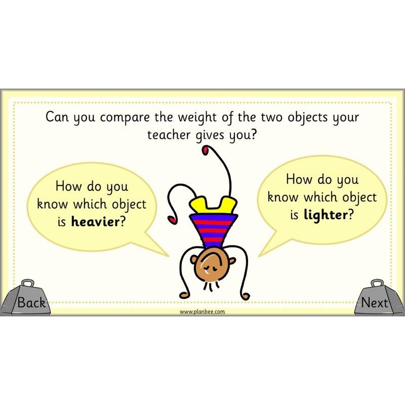 PlanBee Let's Measure Weight - KS1 - Year 2 Maths - Measurement