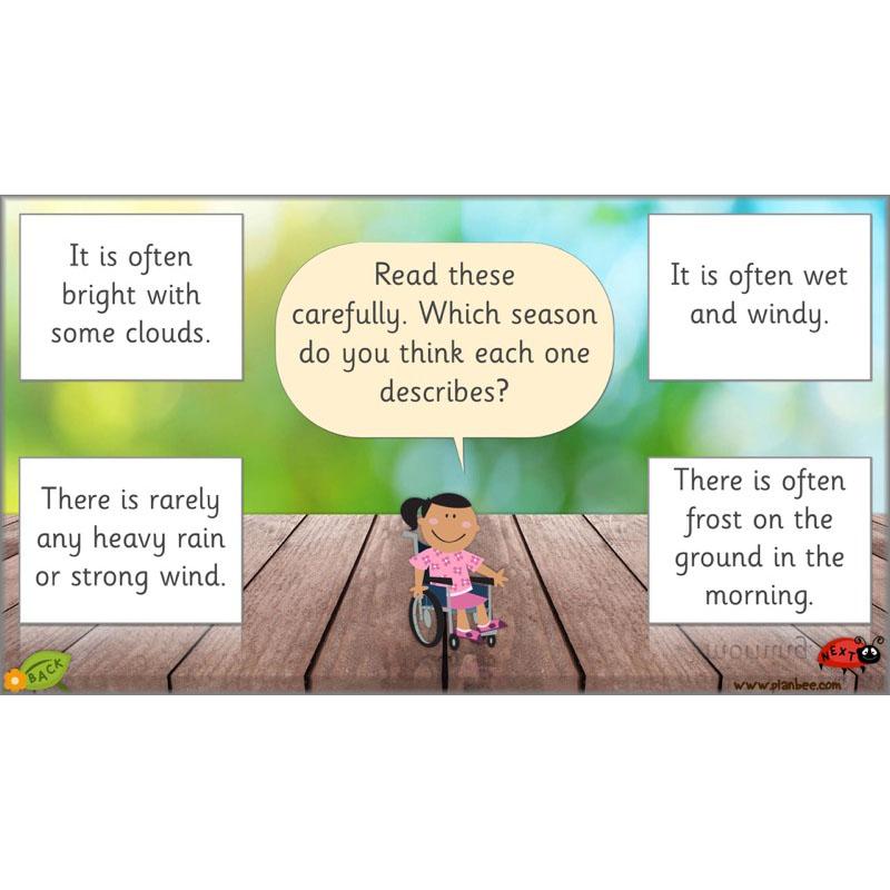 PlanBee Weather Patterns: KS1 lessons, activities and worksheets