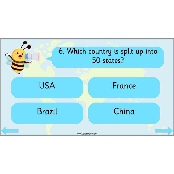 PlanBee Continents of the World KS1 | Around the World PlanBee
