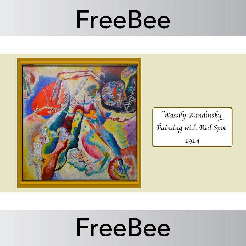 PlanBee Free Artwork of the Day Discussion Slides by PlanBee