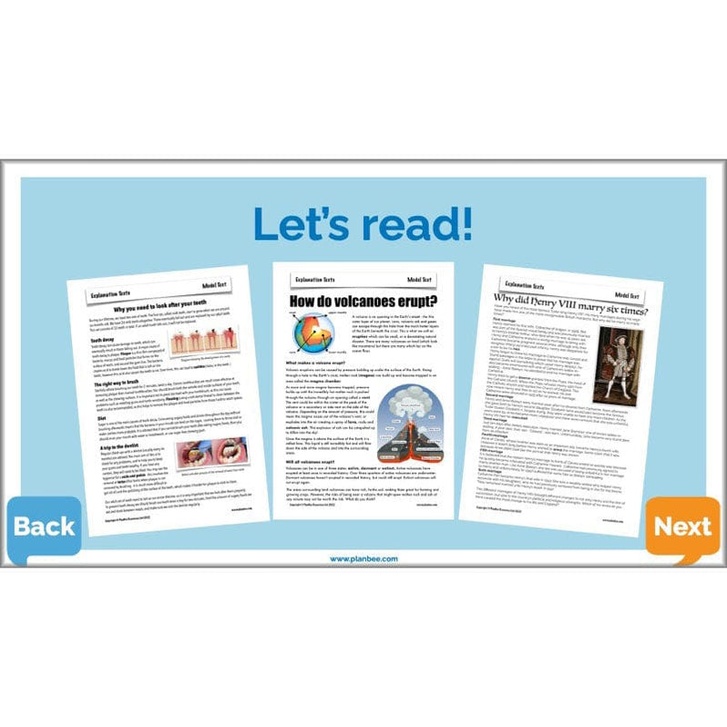 Explanation Texts Year 6 PlanBee English