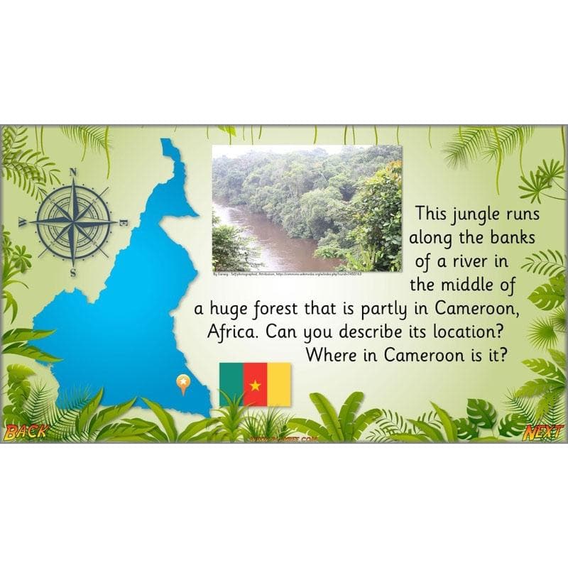 PlanBee Let's go to the Jungle Geography lessons for KS1
