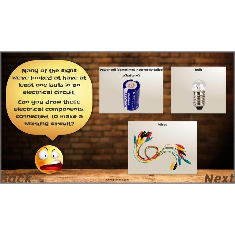 PlanBee Light-Up Signs: Circuits and Structures - KS2 DT Lesson Plans
