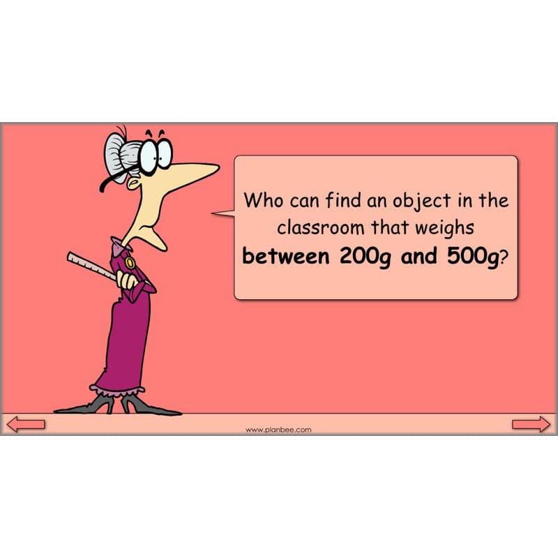 PlanBee Measuring Weight - Measurement: Primary Year 4 Maths Planning KS2