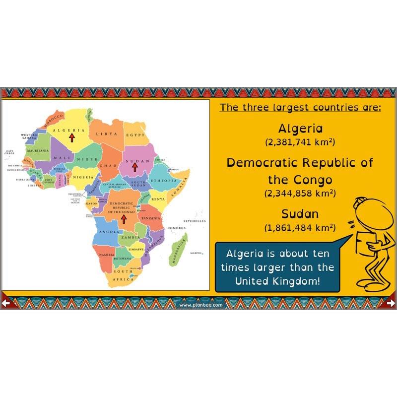 PlanBee Exploring Africa KS2 Geography lessons for Year 5 & Year 6