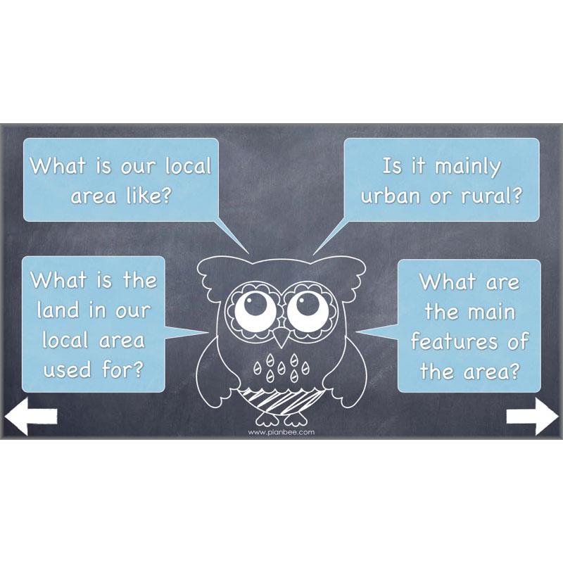 PlanBee Investigating Our Local Area: Year 3 Geography scheme of work