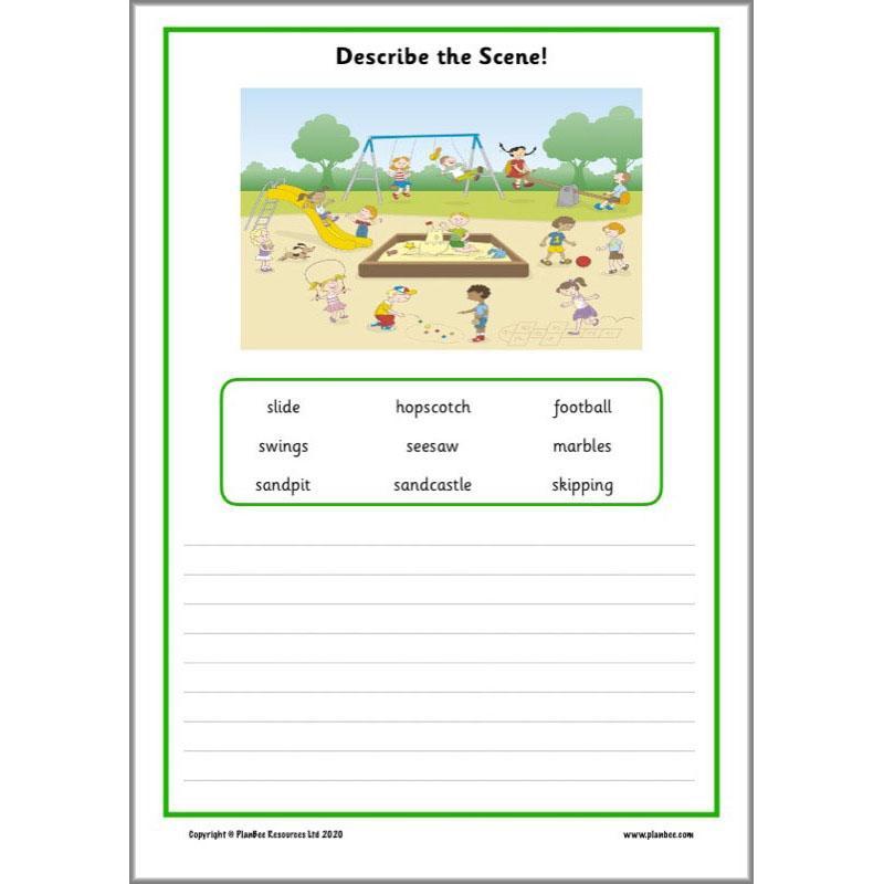 PlanBee KS1 English Home Learning Activities for Year 1 & Year 2