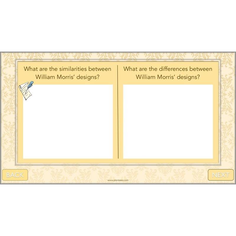 PlanBee William Morris KS2 Art Lesson Plan Packs for Year 3 & Year 4