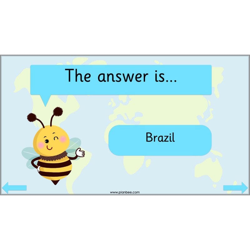 PlanBee Continents of the World KS1 | Around the World PlanBee