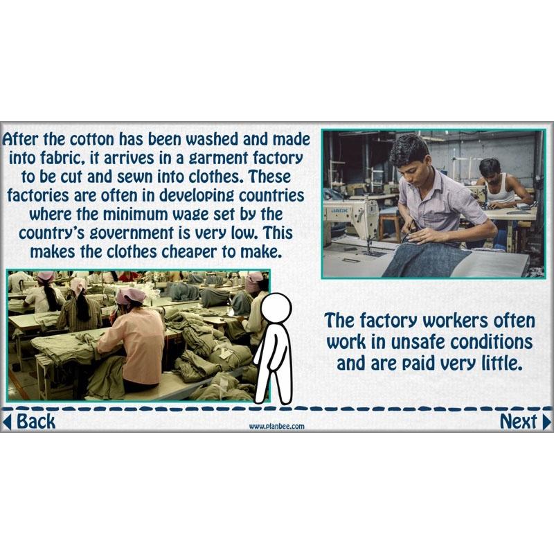 PlanBee Fast Fashion Fairtrade KS2 ESR Lessons by PlanBee