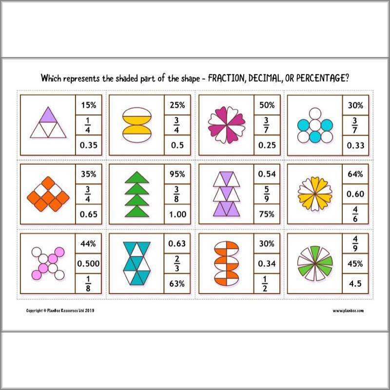 PlanBee KS2 Maths Home Learning Activites for Year 5 & Year 6