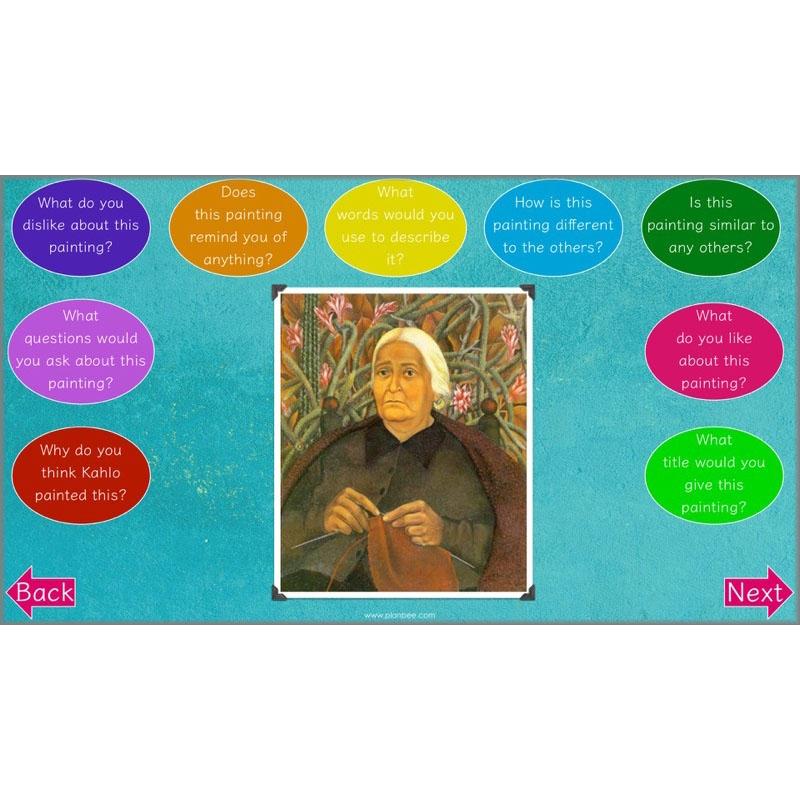 PlanBee KS2 Frida Kahlo for Kids Art Lesson Pack by PlanBee