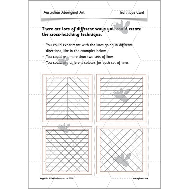 PlanBee KS1 Aboriginal Art Lesson plan and resources by PlanBee