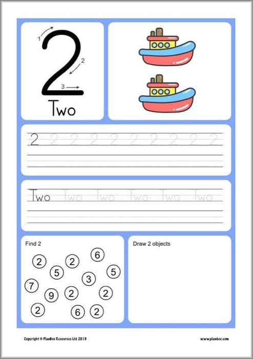 PlanBee KS1 Maths Home Learning Activites for Year 1 & Year 2