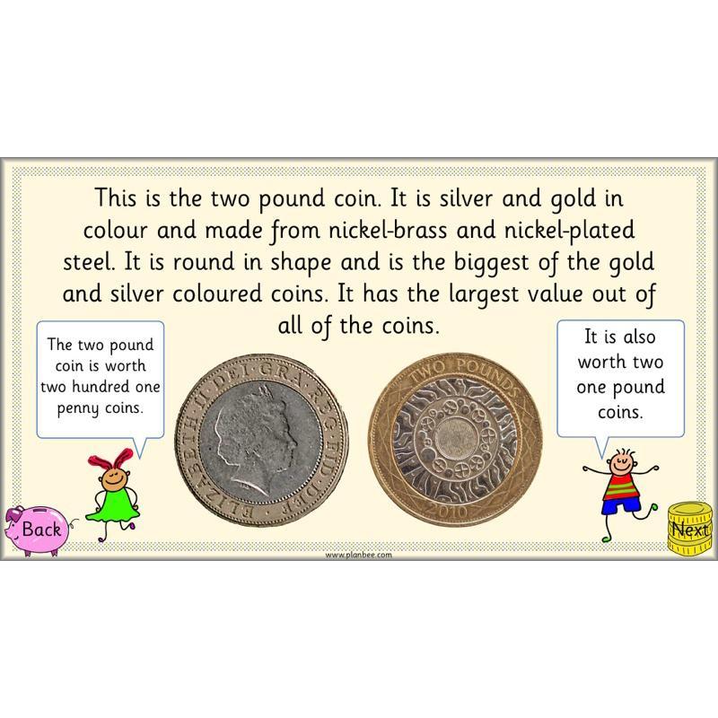 PlanBee Can you recognise coins? Year 1 money planning and activities