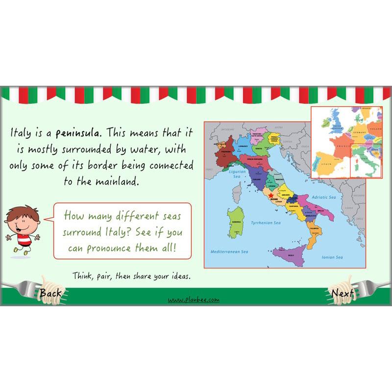 PlanBee Italy Today: Italy KS2 Year 3 & Year 4 Geography by PlanBee