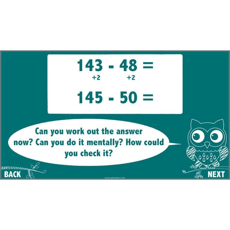 PlanBee Methods of Subtraction - Addition & Subtraction: Year 4 Primary Maths