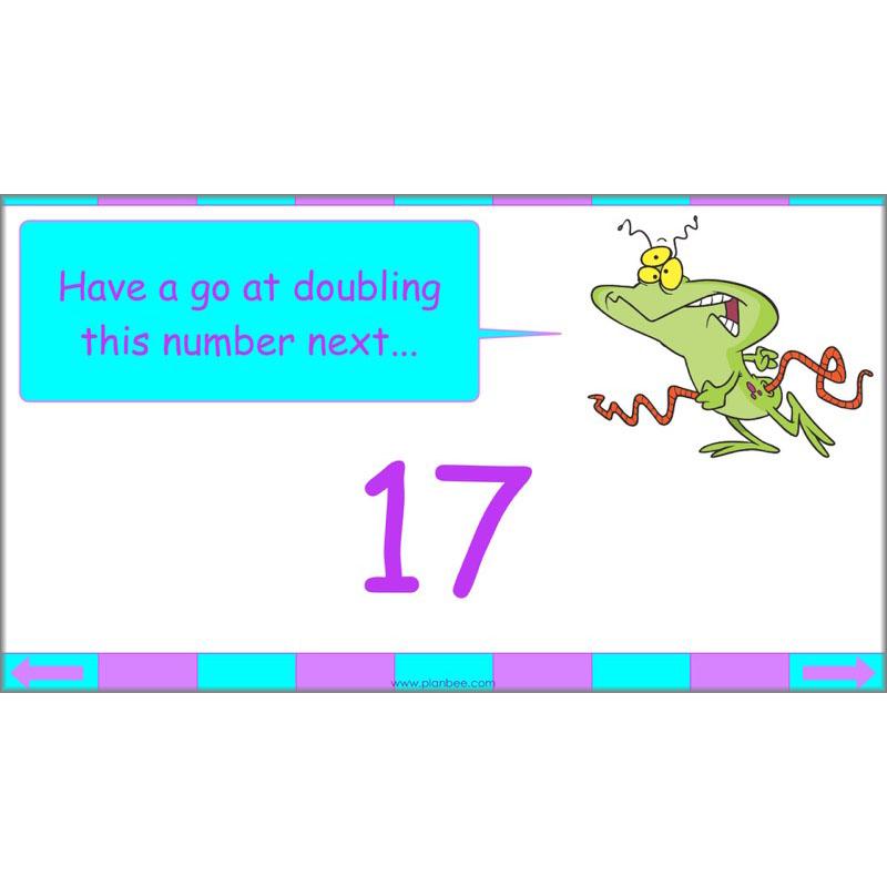 PlanBee Seeing Doubles - Doubling and Halving Year 4 Maths Lesson Planning