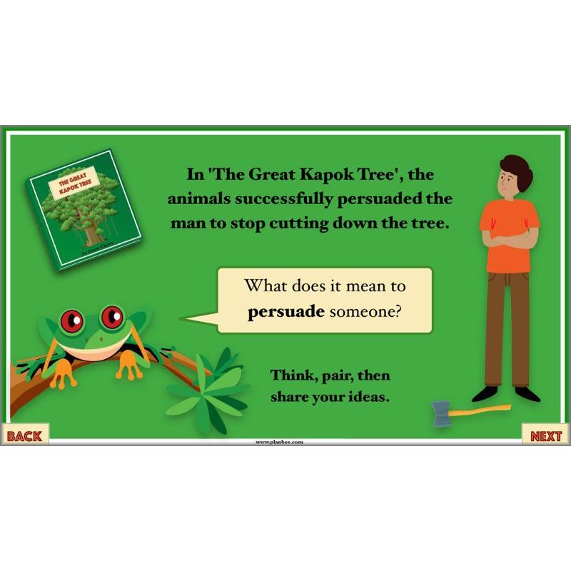 PlanBee The Great Kapok Tree Planning | Persuasive Writing Year 4