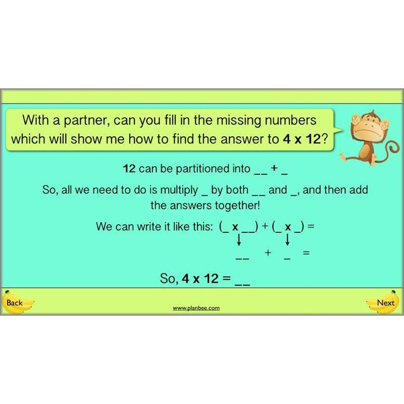 Using Multiplication and Division Year 4 Maths by PlanBee