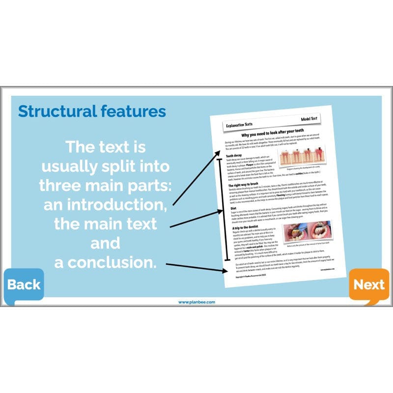 PlanBee Explanation Texts Year 6 - PlanBee English