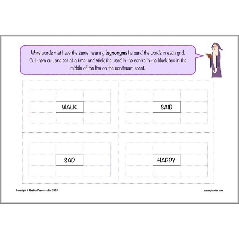 PlanBee Lower KS2 English Home Learning Activities for Year 3 & Year 4