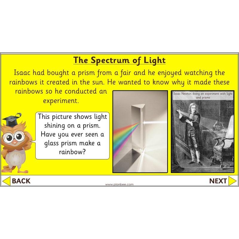 PlanBee Isaac Newton for children – KS1 History lessons