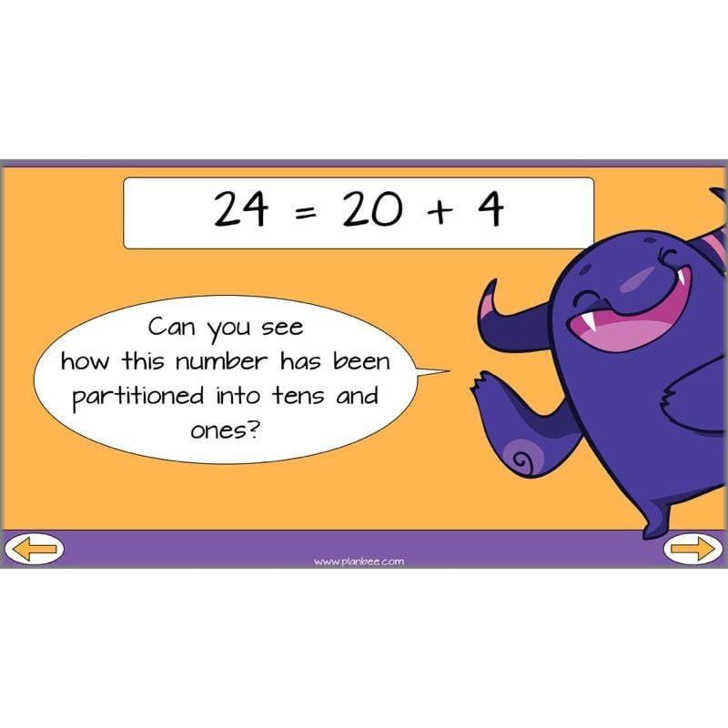 PlanBee Partition Addition: Year 3 Primary Maths Lessons and Resources