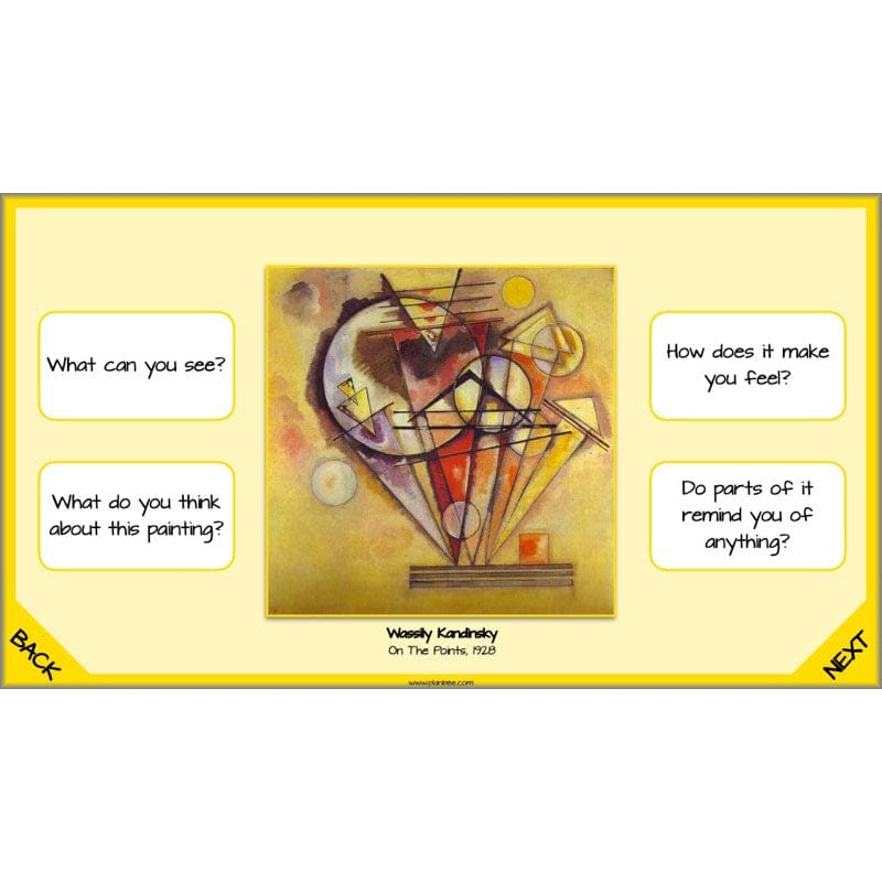 PlanBee Free Wassily Kandinsky for kids art lessons | PlanBee