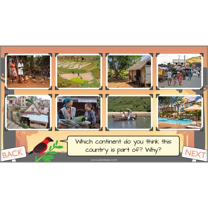 PlanBee Exploring Madagascar: LKS2 Year 3 & Year 4 set of Geography lessons