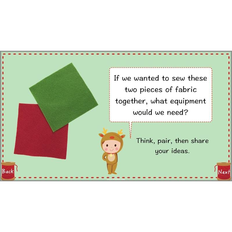 PlanBee Kids Christmas Stockings | Christmas Sewing for Kids PlanBee