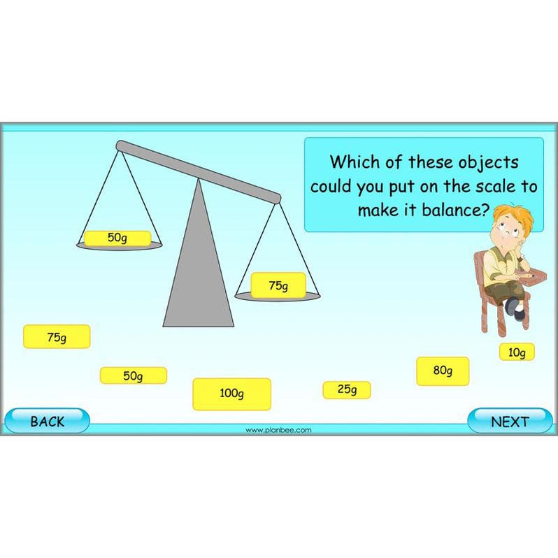 What is Weight? Complete Primary Maths Lessons for Year 3 β PlanBee