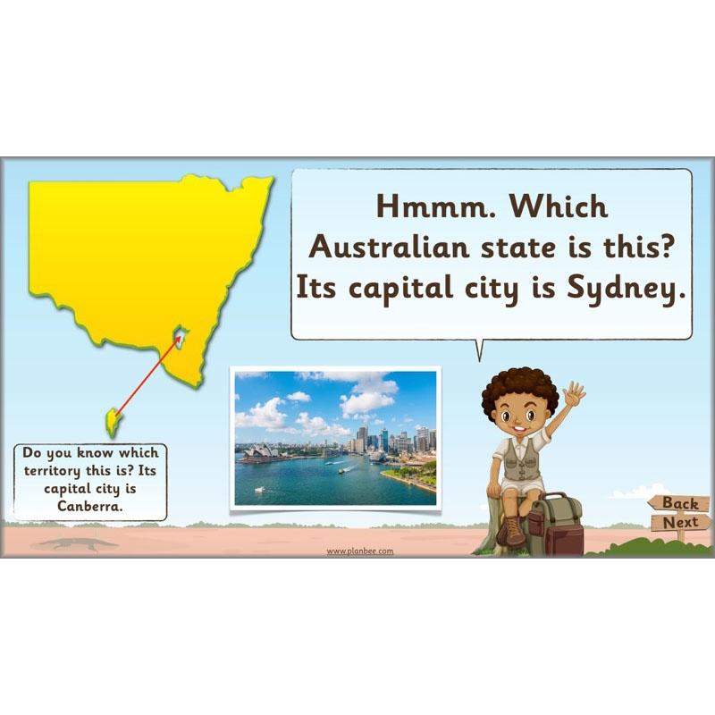 PlanBee Let's visit Australia - KS1 Geography lessons: Year 1 & Year 2