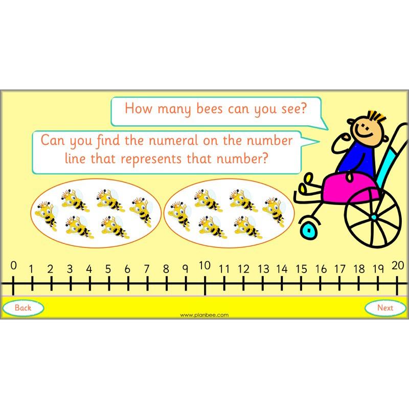 PlanBee Let's Represent Numbers Year 1 Maths by PlanBee