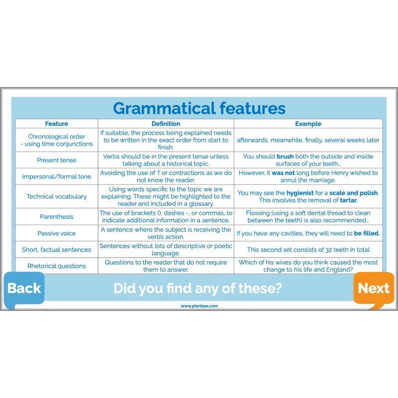 PlanBee Explanation Texts Year 6 - PlanBee English