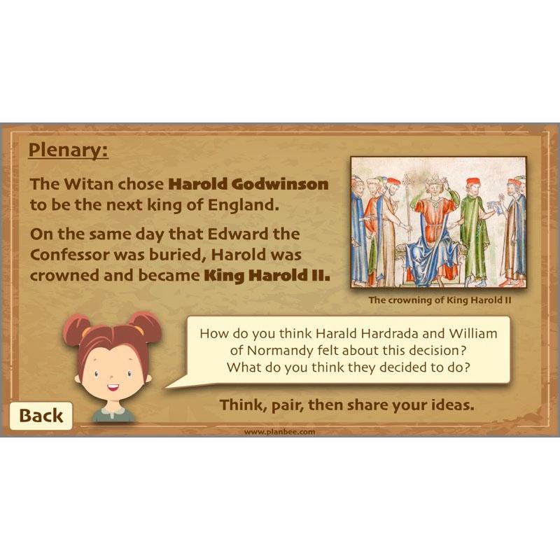 PlanBee The Normans KS2 History lesson plan pack and resources