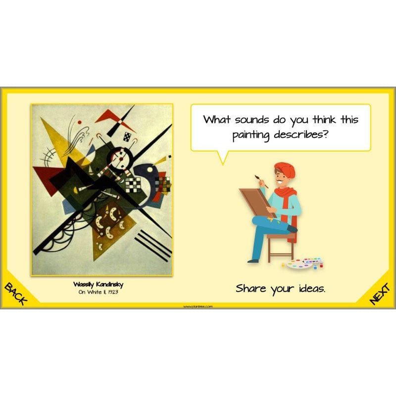 PlanBee Free Wassily Kandinsky for kids art lessons | PlanBee