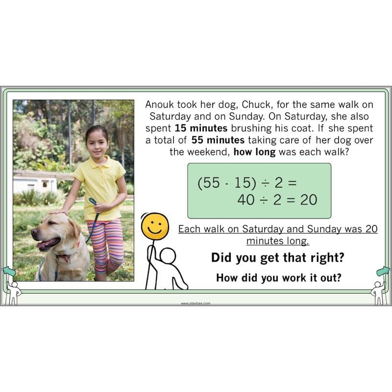 PlanBee Let's Calculate - Year 5 Problem-solving Plans and Resources PlanBee