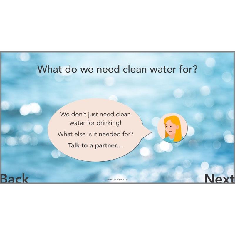 PlanBee Water Topic KS2 Water in our World Lessons by PlanBee