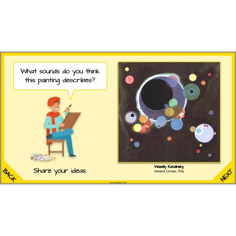 PlanBee Free Wassily Kandinsky for kids art lessons | PlanBee